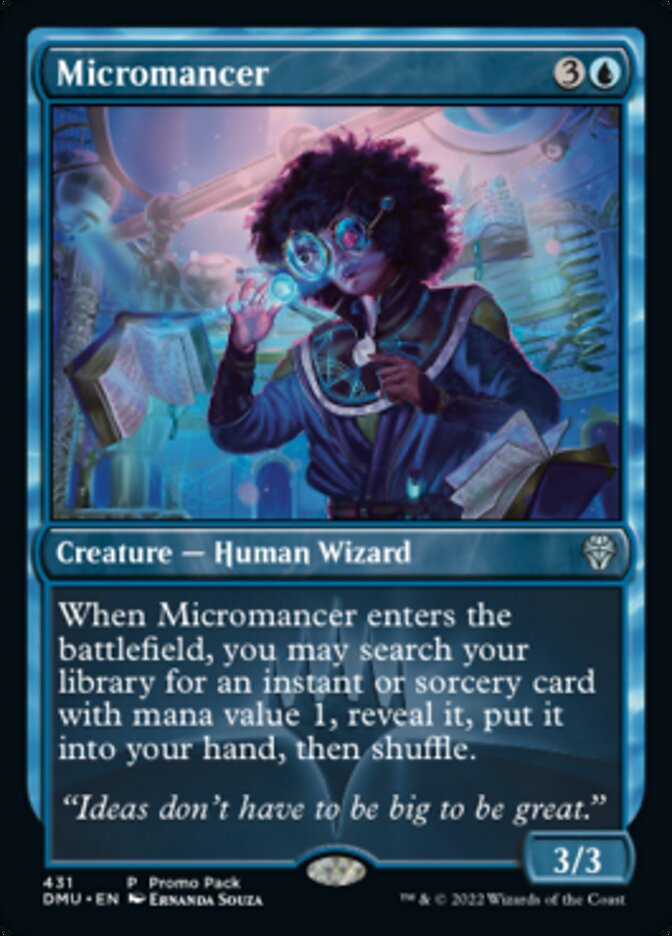 Micromancer (Promo Pack) [Dominaria United Promos] | Grognard Games