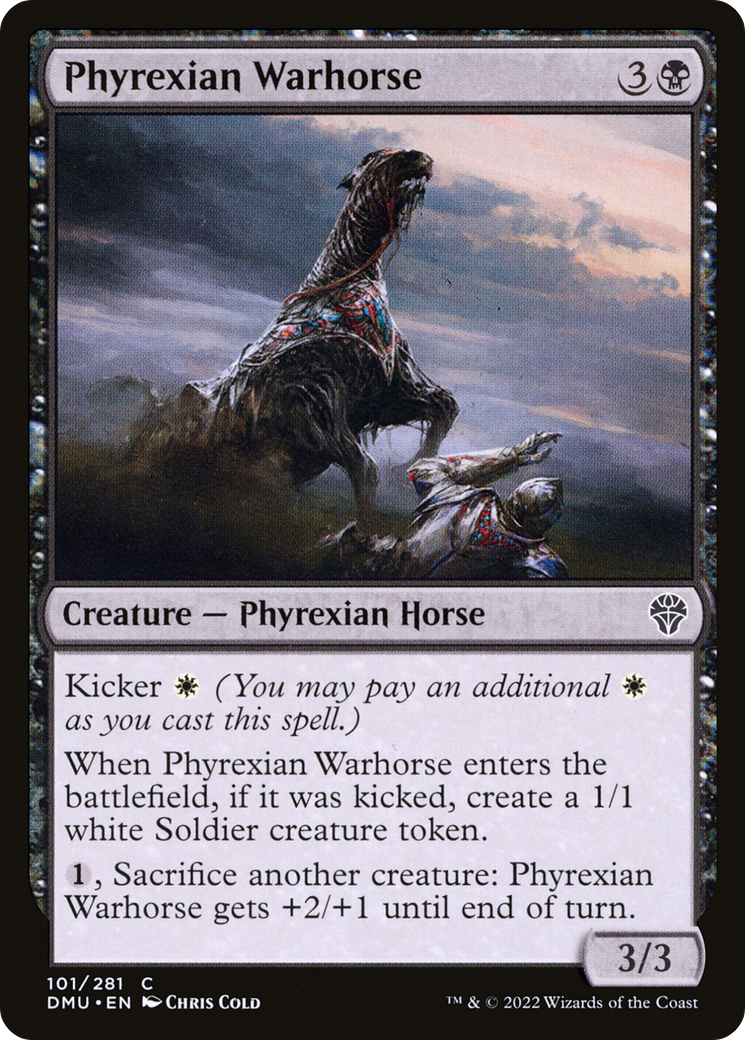 Phyrexian Warhorse [Dominaria United] | Grognard Games