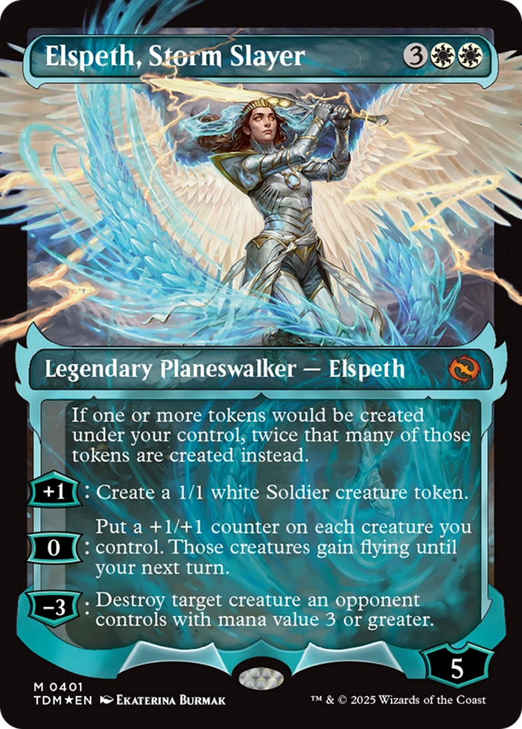 Elspeth, Storm Slayer (Showcase) [Tarkir: Dragonstorm] | Grognard Games