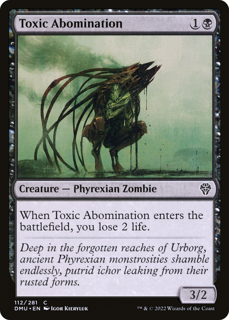 Toxic Abomination (DMU-112) - Dominaria United | Grognard Games