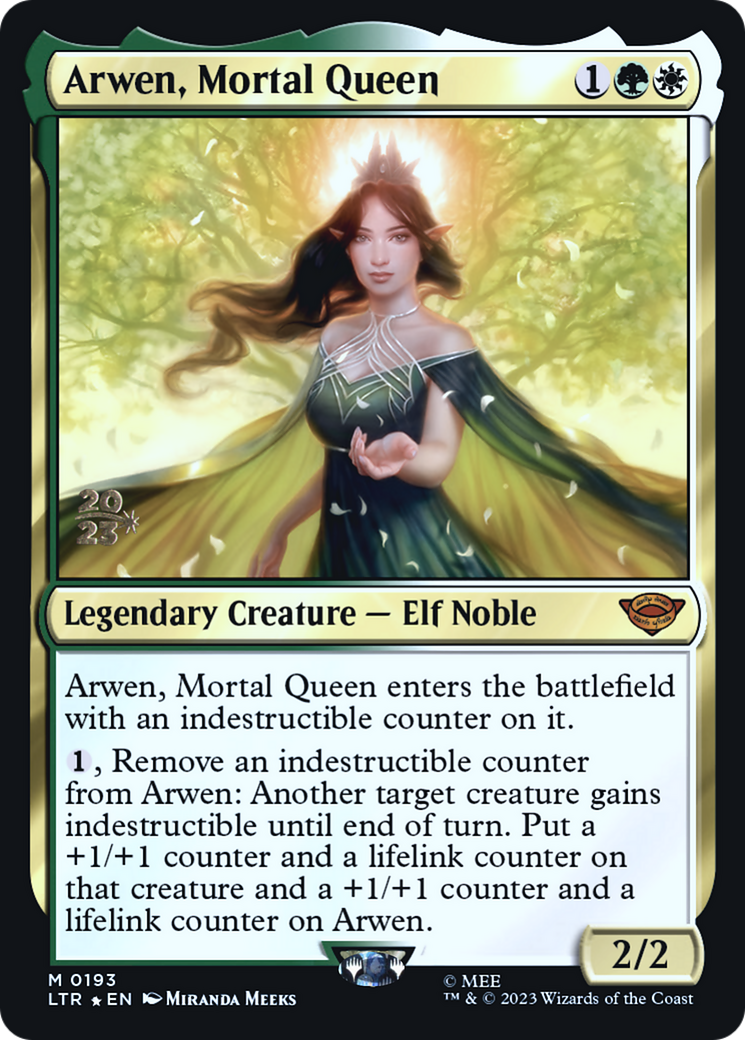 Arwen, Mortal Queen [The Lord of the Rings: Tales of Middle-Earth Prerelease Promos] | Grognard Games