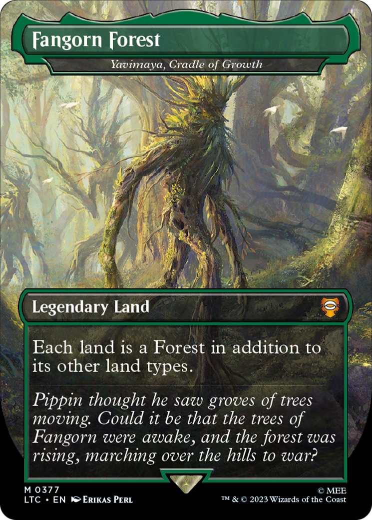 Fangorn Forest - Yavimaya, Cradle of Growth [The Lord of the Rings: Tales of Middle-Earth Commander] | Grognard Games