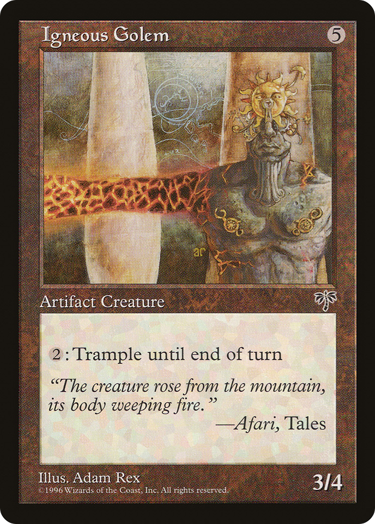 Igneous Golem [Mirage] | Grognard Games