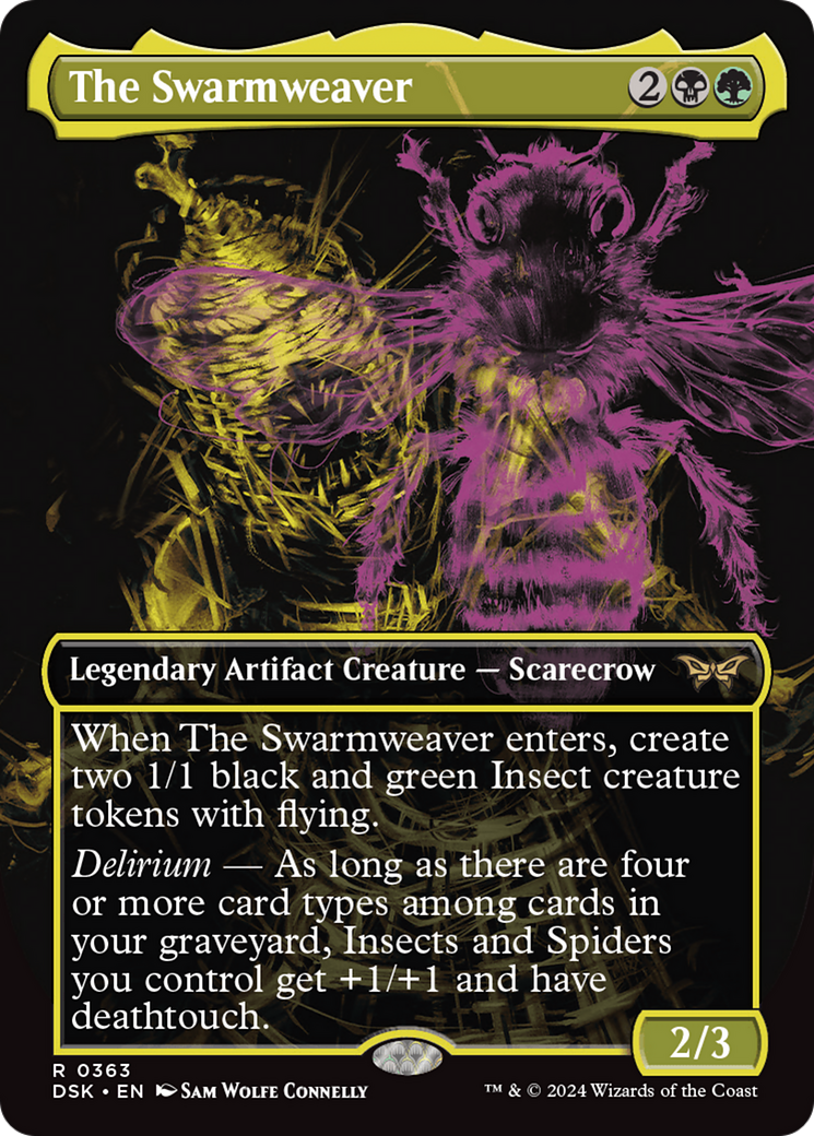 The Swarmweaver (Showcase) [Duskmourn: House of Horror] | Grognard Games