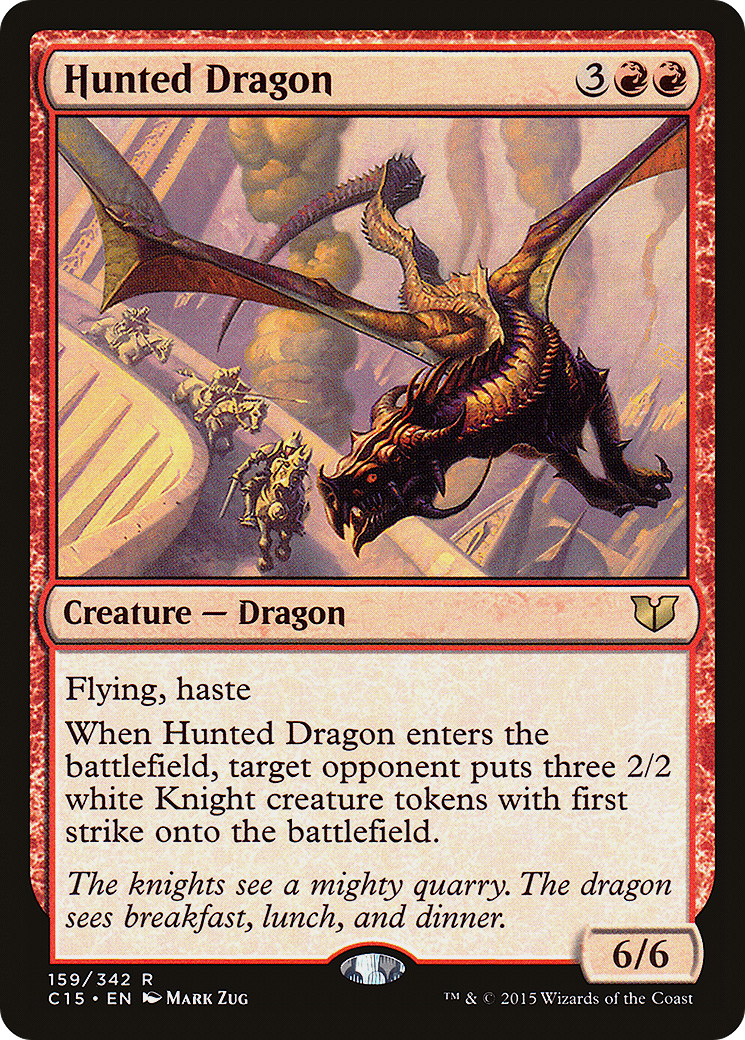 Hunted Dragon [Commander 2015] | Grognard Games