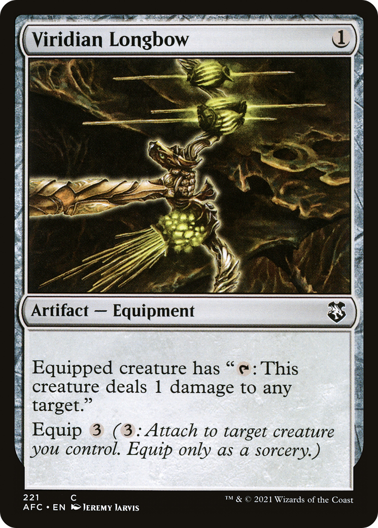 Viridian Longbow [Dungeons & Dragons: Adventures in the Forgotten Realms Commander] | Grognard Games