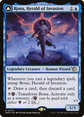 Rona, Herald of Invasion // Rona, Tolarian Obliterator [March of the Machine] | Grognard Games