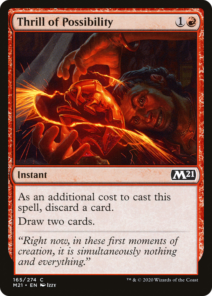 Thrill of Possibility [Core Set 2021] | Grognard Games