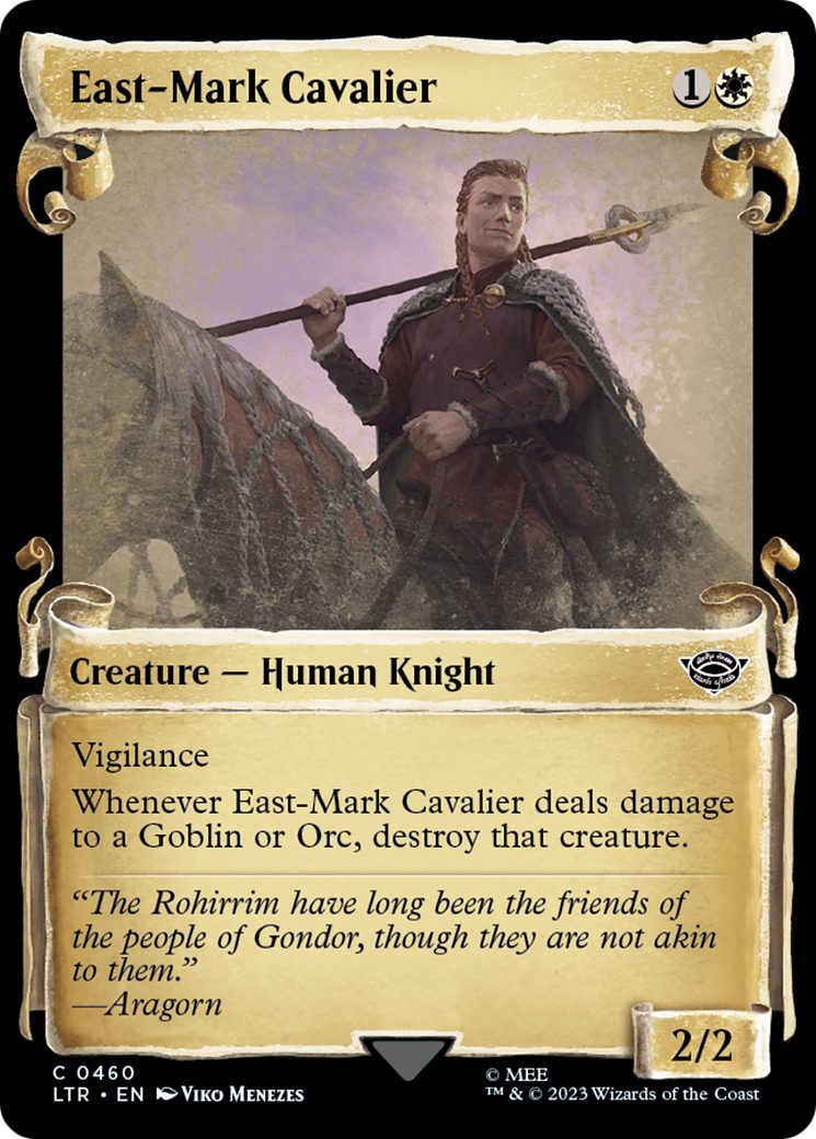 East-Mark Cavalier [The Lord of the Rings: Tales of Middle-Earth Showcase Scrolls] | Grognard Games