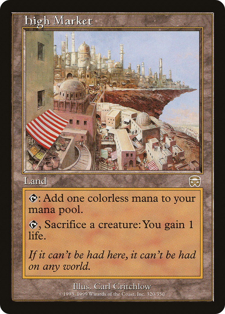 High Market [Mercadian Masques] | Grognard Games