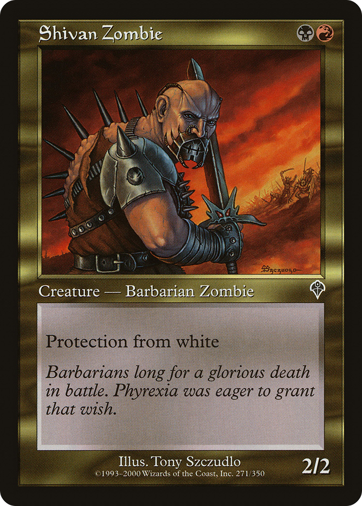 Shivan Zombie [Invasion] | Grognard Games