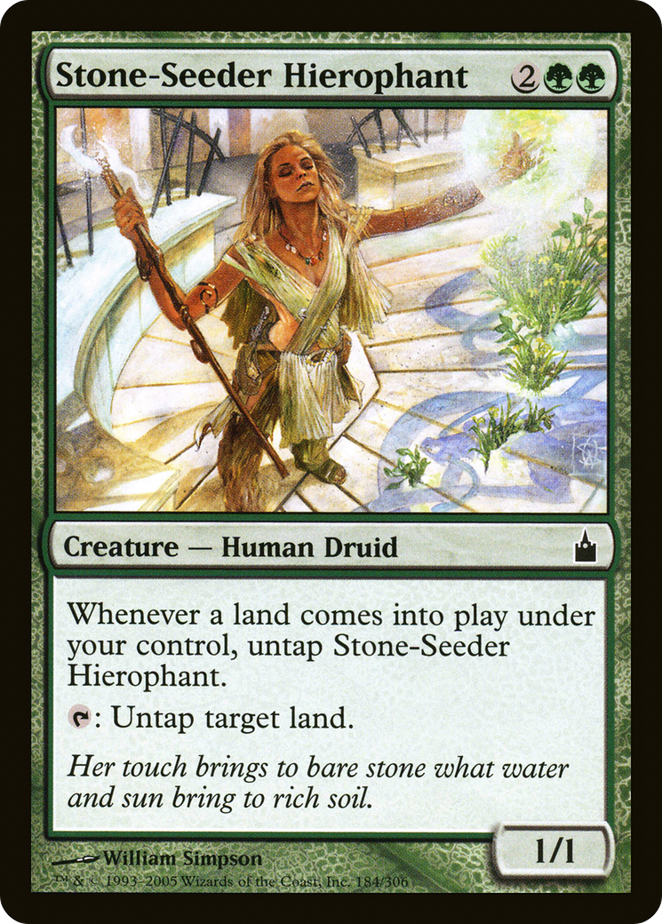 Stone-Seeder Hierophant [Ravnica: City of Guilds] | Grognard Games