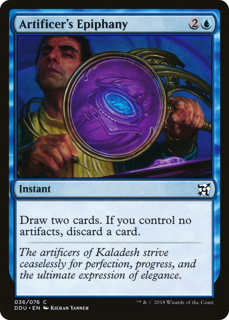 Artificer's Epiphany [Duel Decks: Elves vs. Inventors] | Grognard Games