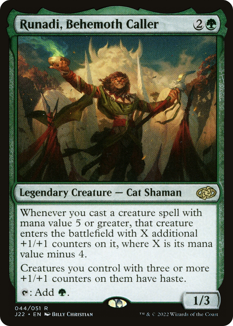 Runadi, Behemoth Caller [Jumpstart 2022] | Grognard Games