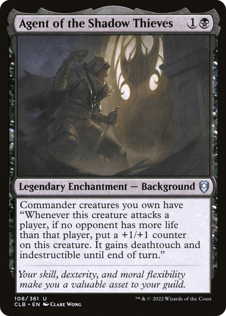 Agent of the Shadow Thieves [Commander Legends: Battle for Baldur's Gate] | Grognard Games