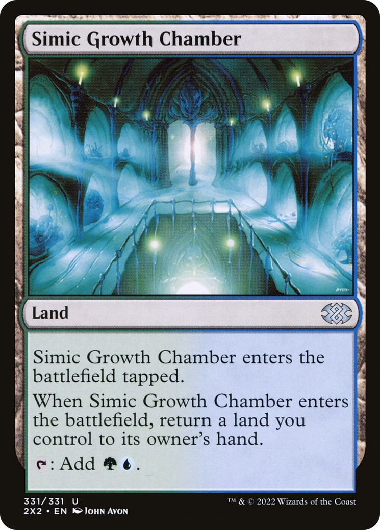 Simic Growth Chamber [Double Masters 2022] | Grognard Games