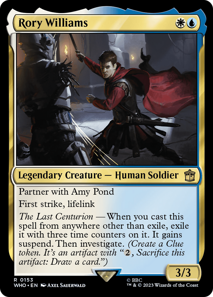 Rory Williams [Doctor Who] | Grognard Games