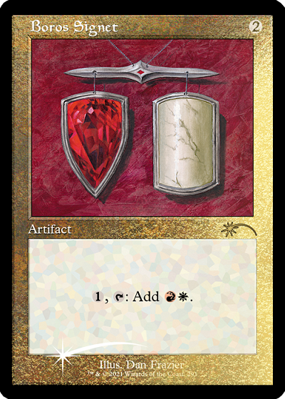 Boros Signet (Retro) (Foil Etched) [Secret Lair Drop Series] | Grognard Games