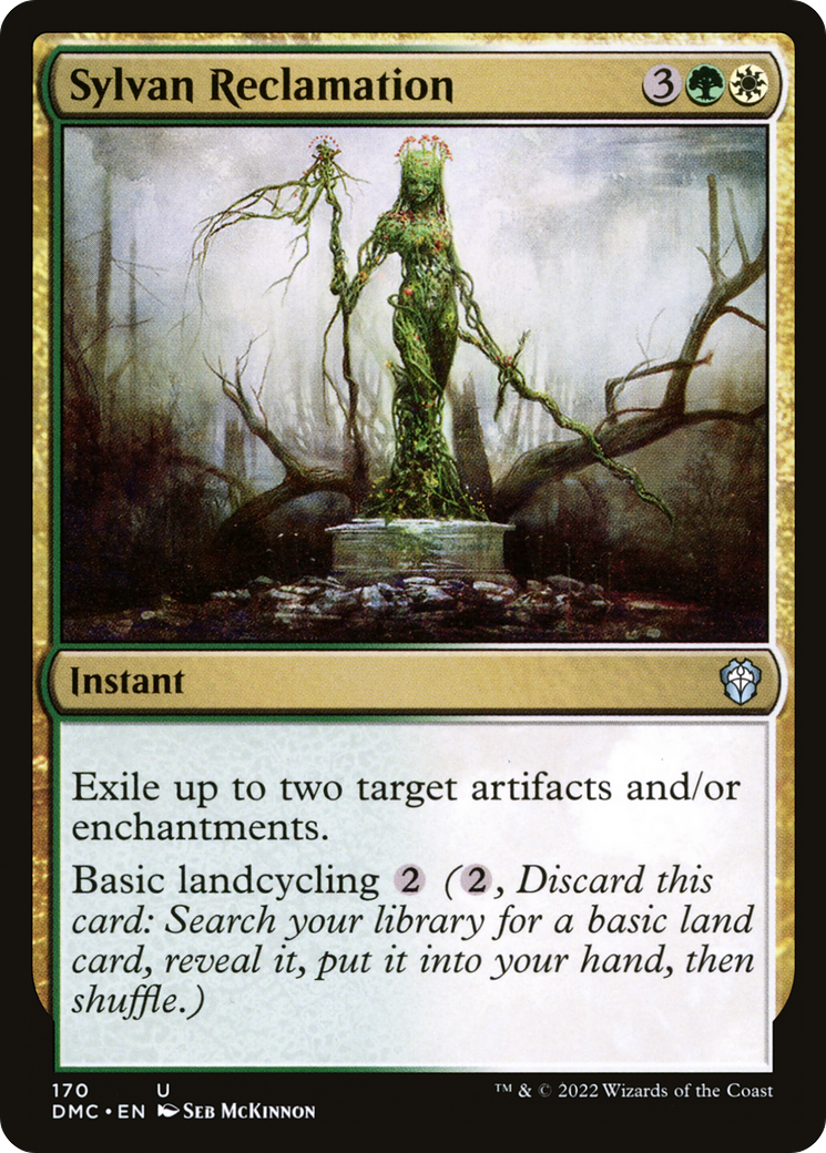 Sylvan Reclamation [Dominaria United Commander] | Grognard Games
