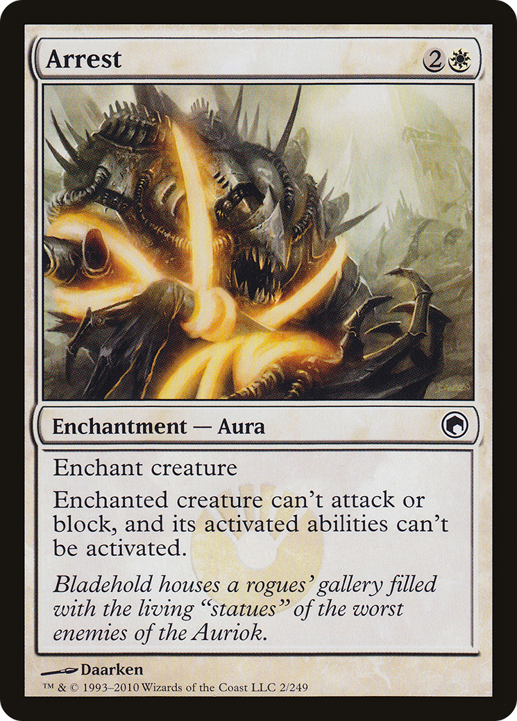 Arrest [Scars of Mirrodin] | Grognard Games