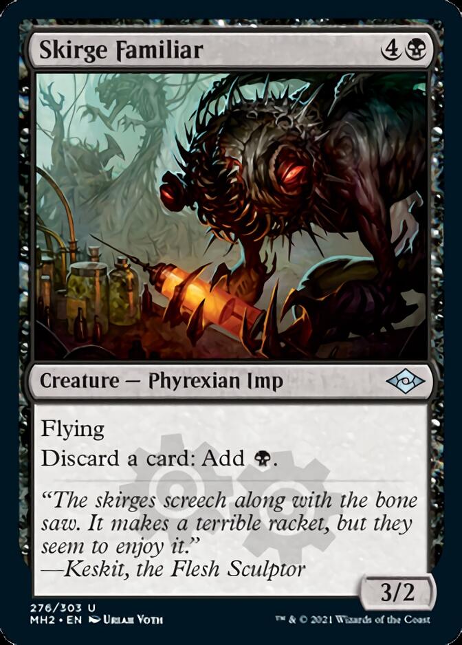 Skirge Familiar (Foil Etched) [Modern Horizons 2] | Grognard Games
