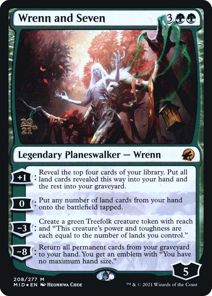Wrenn and Seven [Innistrad: Midnight Hunt Prerelease Promos] | Grognard Games