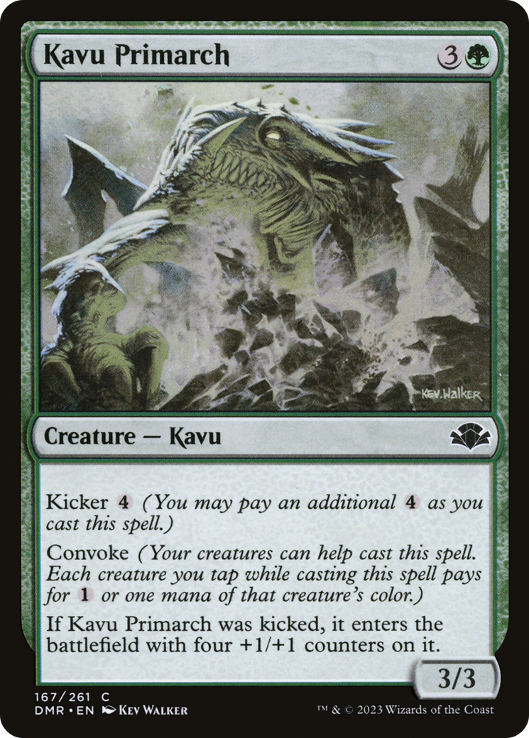 Kavu Primarch [Dominaria Remastered] | Grognard Games