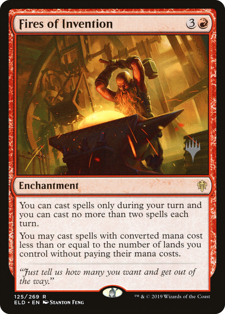 Fires of Invention (Promo Pack) [Throne of Eldraine Promos] | Grognard Games