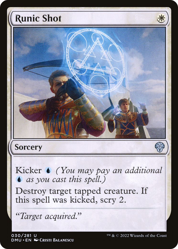 Runic Shot [Dominaria United] | Grognard Games