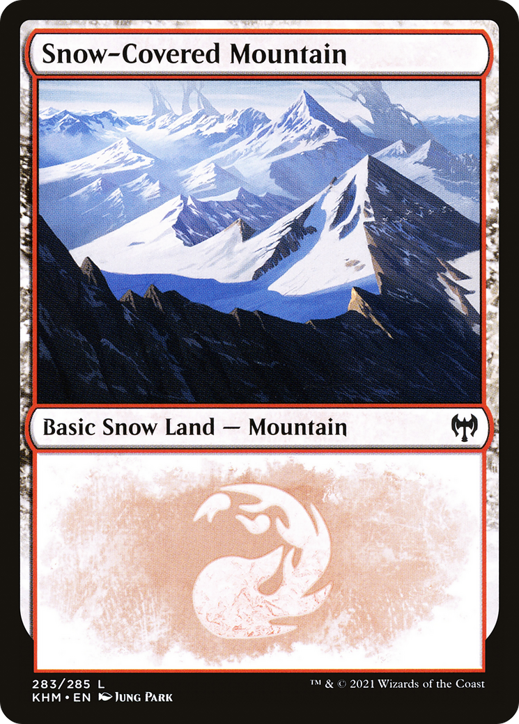 Snow-Covered Mountain (283) [Kaldheim] | Grognard Games