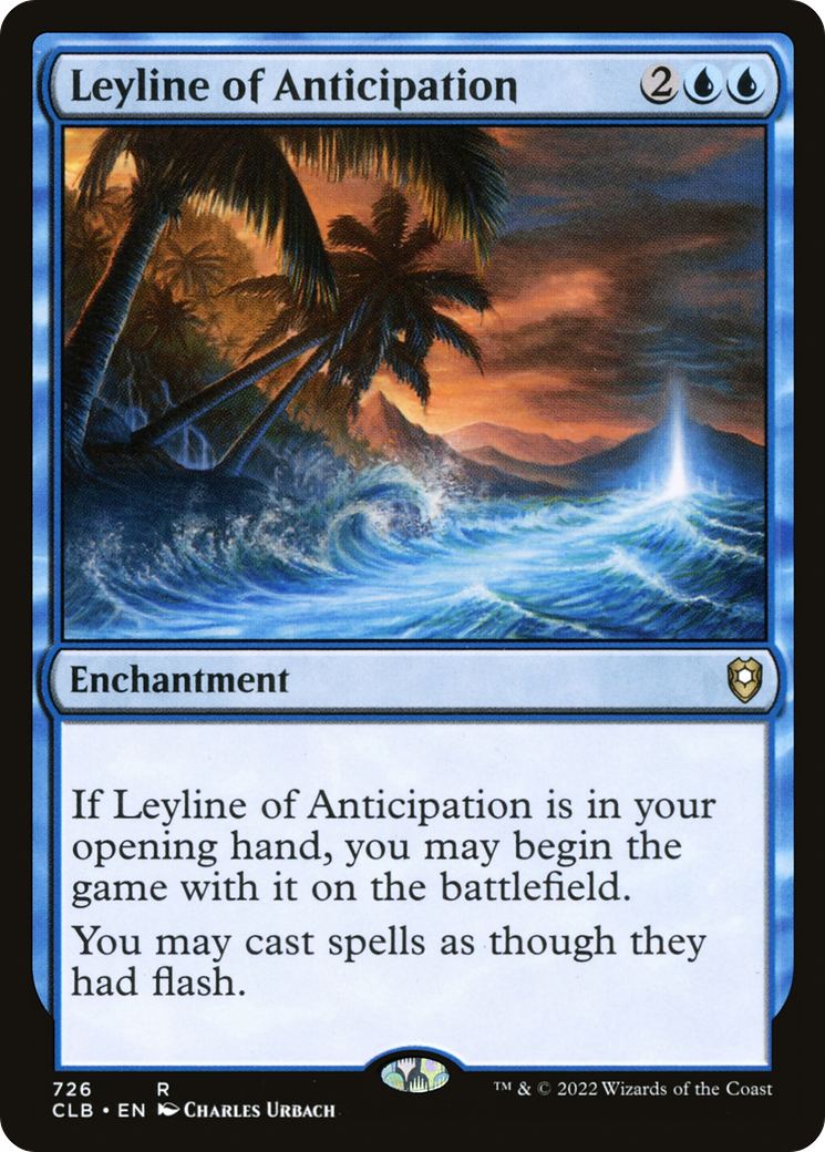 Leyline of Anticipation [Commander Legends: Battle for Baldur's Gate] | Grognard Games
