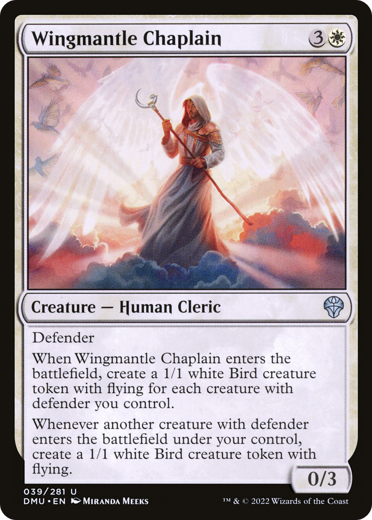 Wingmantle Chaplain [Dominaria United] | Grognard Games