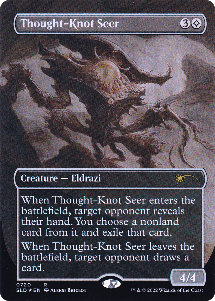 Thought-Knot Seer (720) (Borderless) [Secret Lair Drop Promos] | Grognard Games