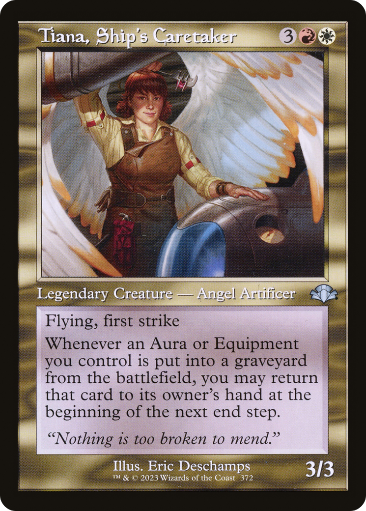 Tiana, Ship's Caretaker (Retro) [Dominaria Remastered] | Grognard Games