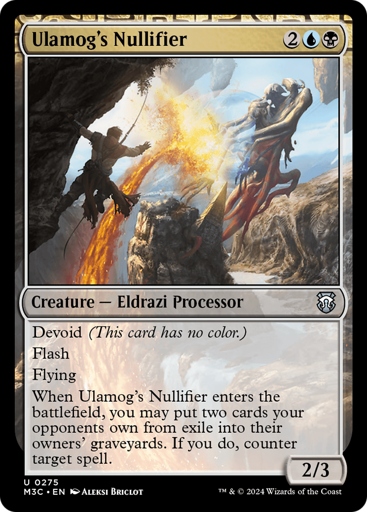 Ulamog's Nullifier (Ripple Foil) [Modern Horizons 3 Commander] | Grognard Games