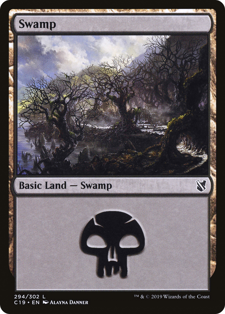 Swamp (294) [Commander 2019] | Grognard Games