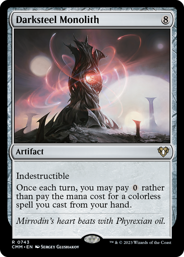 Darksteel Monolith [Commander Masters] | Grognard Games