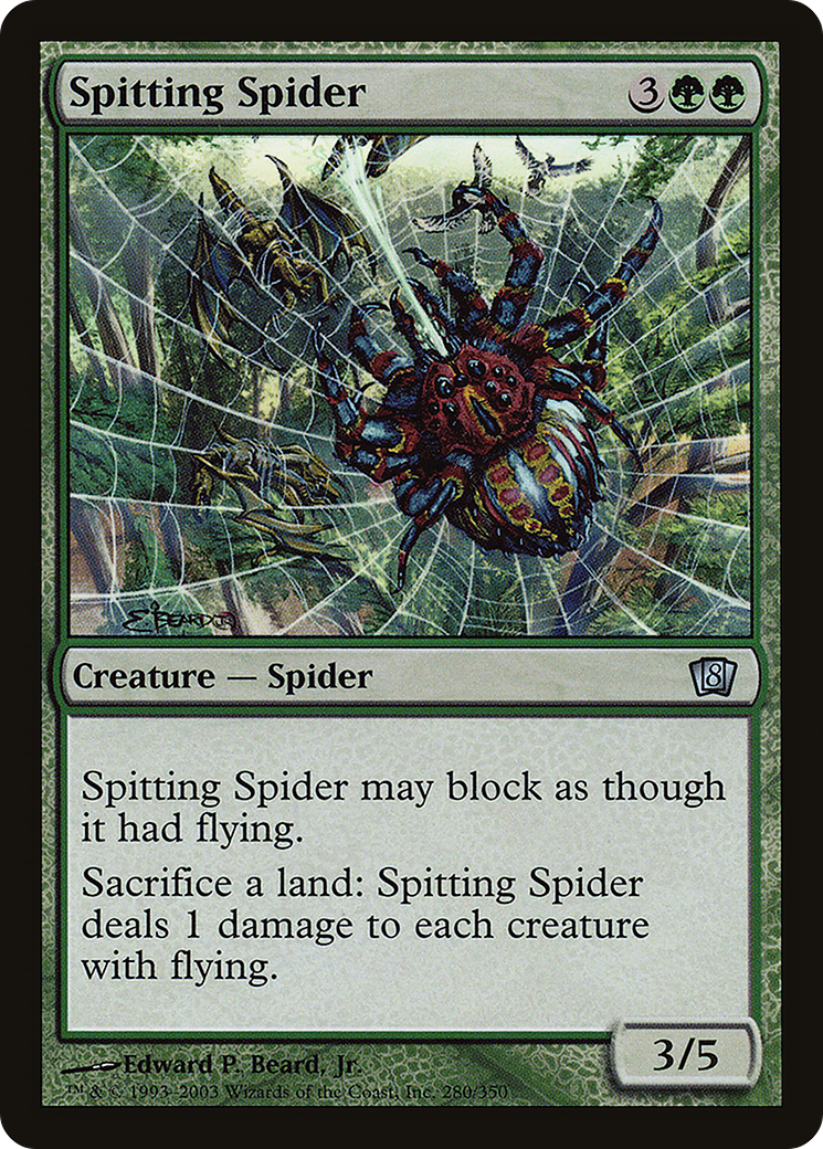 Spitting Spider [Eighth Edition] | Grognard Games