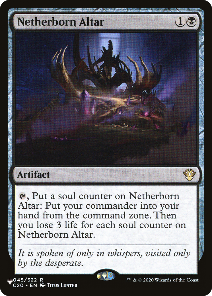 Netherborn Altar [The List] | Grognard Games