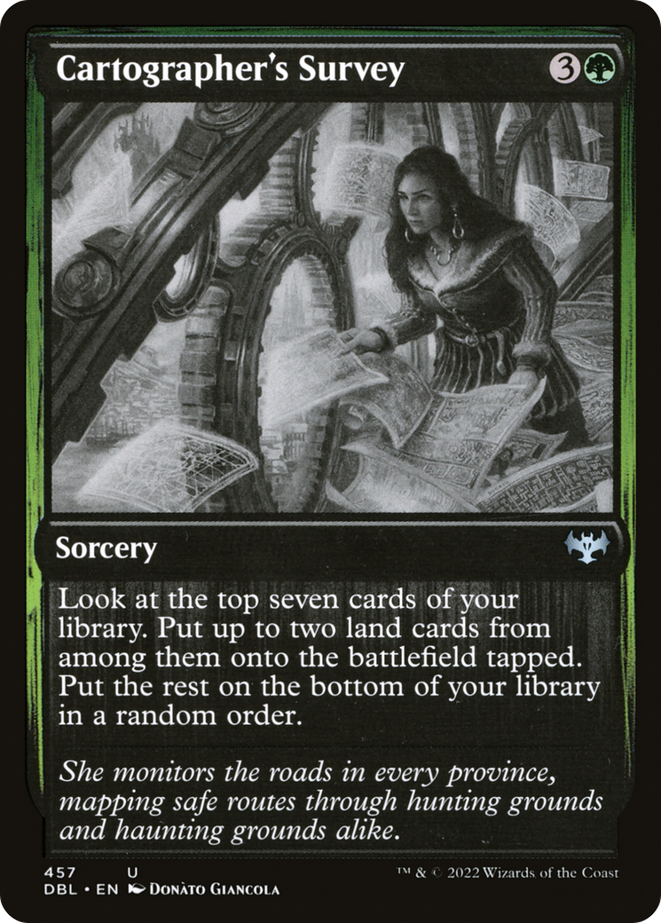 Cartographer's Survey [Innistrad: Double Feature] | Grognard Games