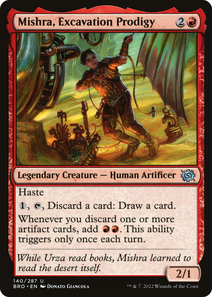 Mishra, Excavation Prodigy [The Brothers' War] | Grognard Games