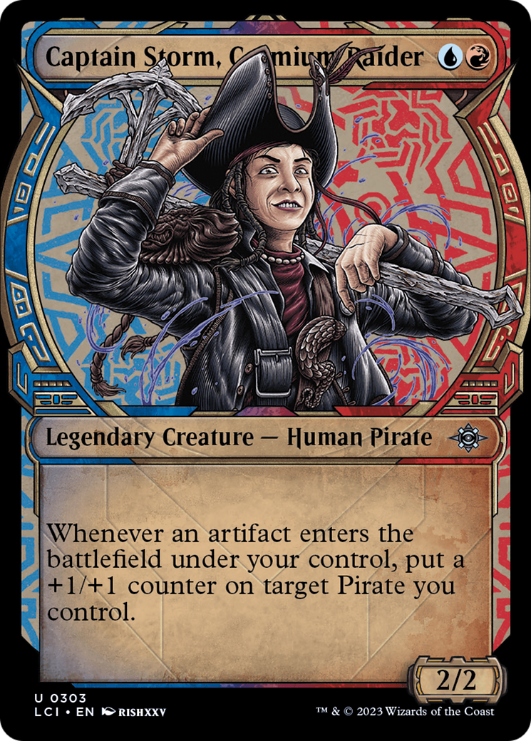 Captain Storm, Cosmium Raider (Showcase) [The Lost Caverns of Ixalan] | Grognard Games