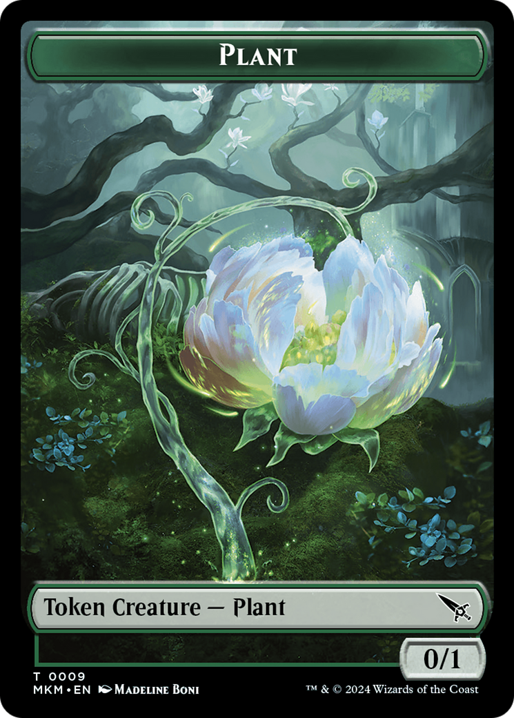 Plant Token [Murders at Karlov Manor Tokens] | Grognard Games