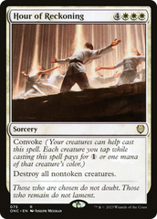 Hour of Reckoning [Phyrexia: All Will Be One Commander] | Grognard Games