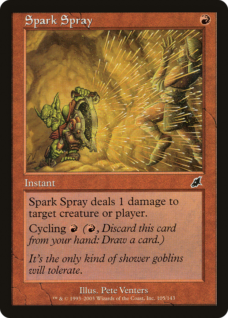 Spark Spray [Scourge] | Grognard Games