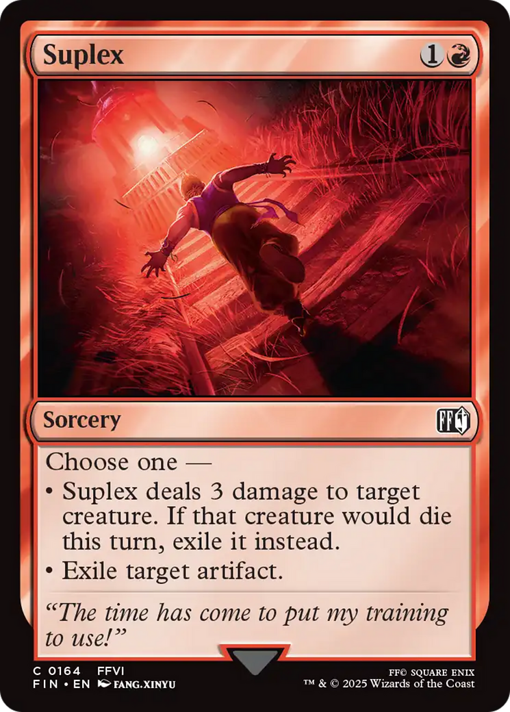 Suplex (FIN-164) - FINAL FANTASY Foil | Grognard Games