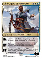 Teferi, Hero of Dominaria (White Border) [Mystery Booster 2] | Grognard Games