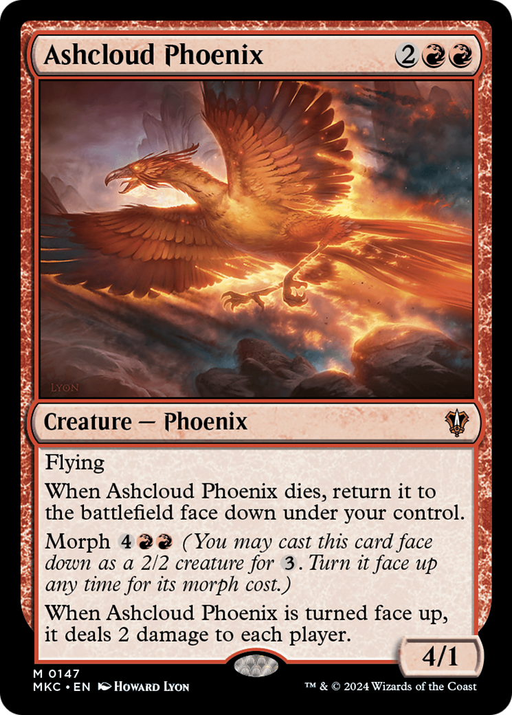 Ashcloud Phoenix [Murders at Karlov Manor Commander] | Grognard Games