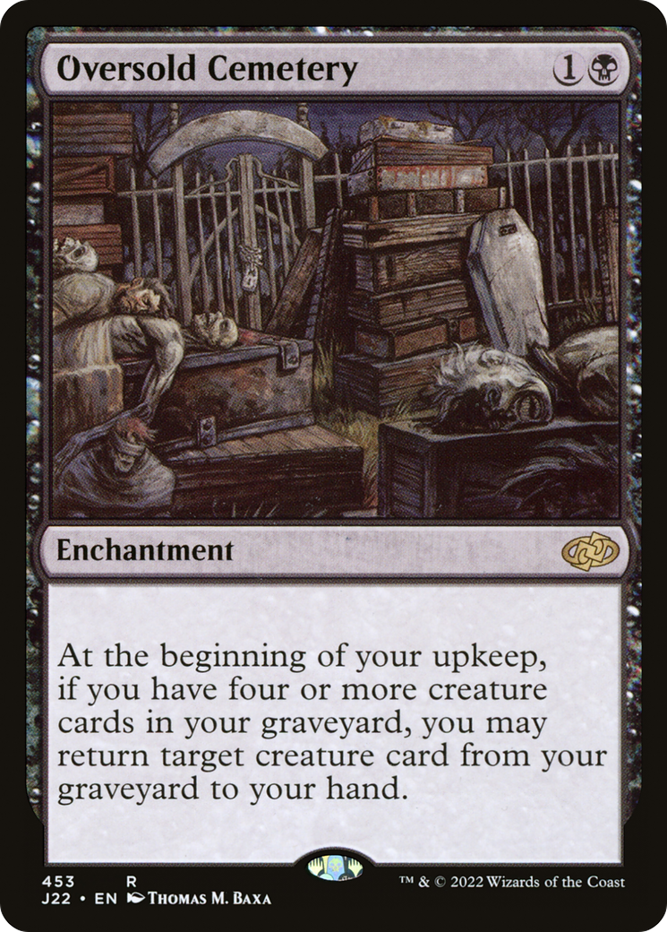 Oversold Cemetery [Jumpstart 2022] | Grognard Games