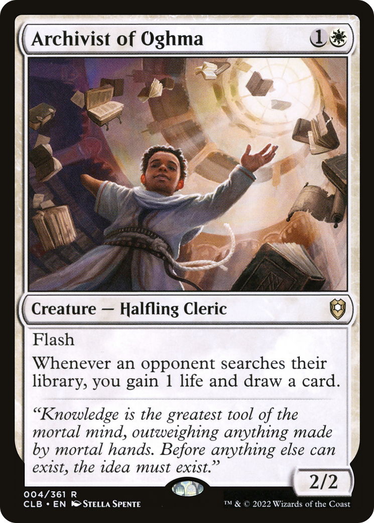 Archivist of Oghma [Commander Legends: Battle for Baldur's Gate] | Grognard Games